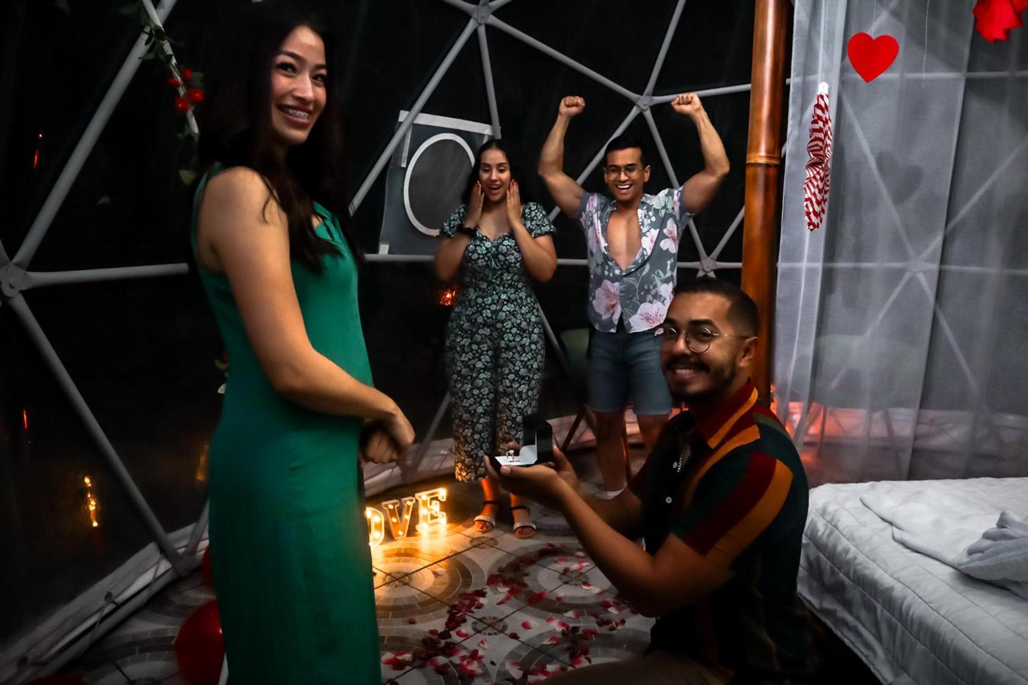 Domos Mirador Romantic Private Honeymoon Glamping Miramar エクステリア 写真