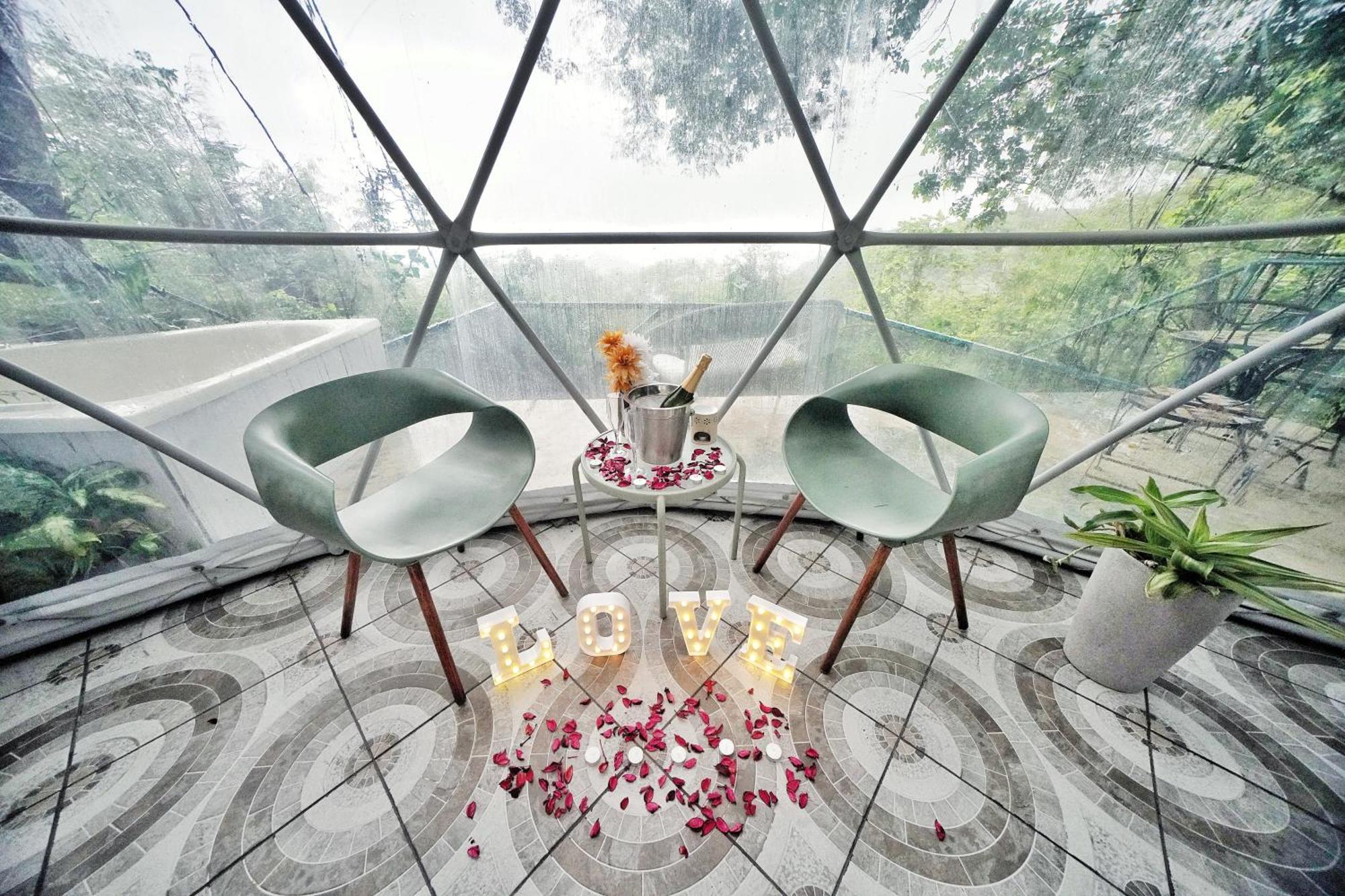 Domos Mirador Romantic Private Honeymoon Glamping Miramar エクステリア 写真